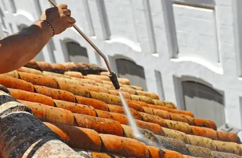 Nettoyage de toitures - Lannéanou